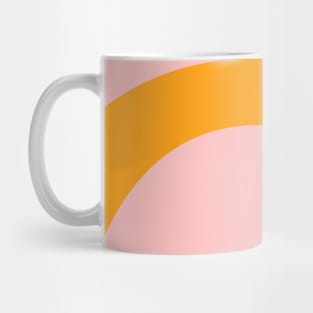 Boho abstract sunshine rainbow pattern Mug